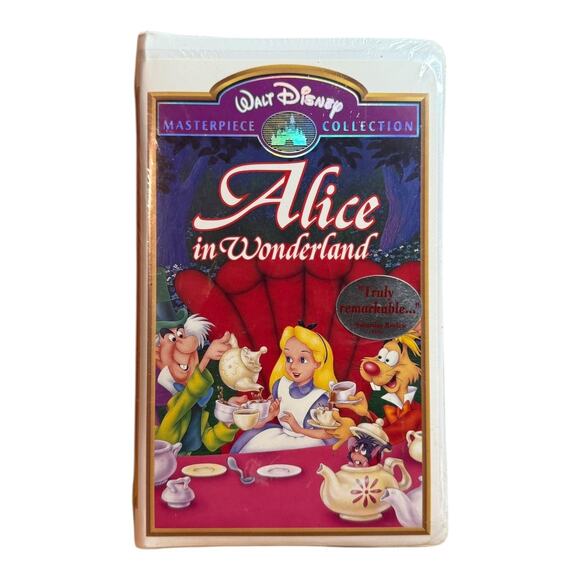 Walt Disney's Alice In Wonderland VHS Tape - New! - Picture 6 of 7